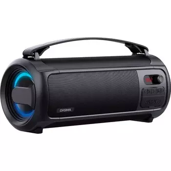 Колонка порт. Digma D-PS1523 черный 25W 2.0 BT 10м 1800mAh (SP1523B)