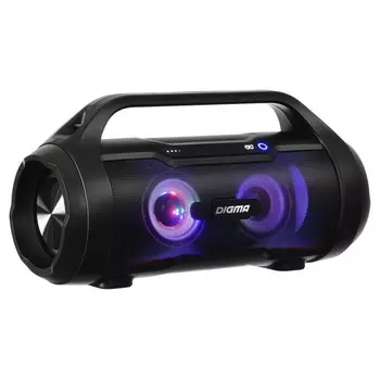 Колонка порт. Digma S-34 черный 25W 1.0 BT/USB 3000mAh (SP3425B)