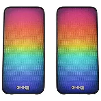 Колонки Оклик OK-350 2.0 черный 8Вт BT портативные