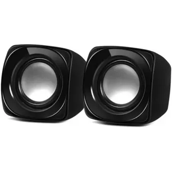 Колонки Sven 120 2.0 черный 5Вт