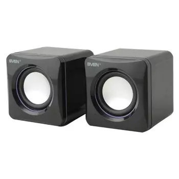Колонки Sven 315 2.0 черный 5Вт