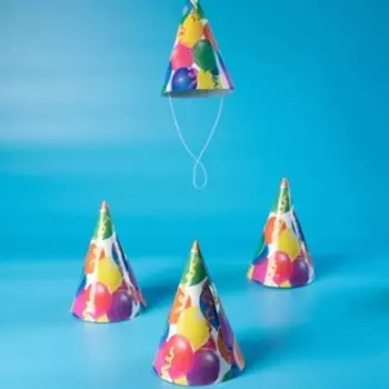 Колпак бумажный «Праздник», набор 6 шт.