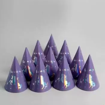 Колпак голографический «Волшебный единорожка»