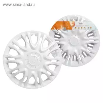 Колпаки колесные 16" "Х5", белый, 2 шт Airline AWCC-16-12