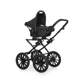 Коляска 2 в 1 Riko Montana Ecco Prestige, цвет white