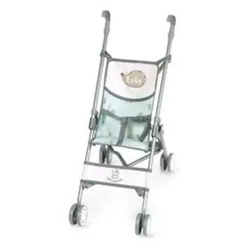 Коляска для кукол, трость, 56 см, зеленая