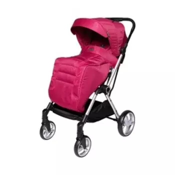 Коляска Everflo Spinny, прогулочная, цвет красный