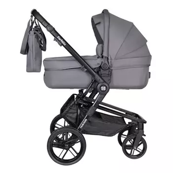 Коляска модульная 3 в 1 Farfello Zuma Trio Comfort, цвет стальной серый