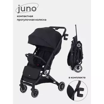 Коляска прогулочная детская RANT basic JUNO RA302 Beige, черный