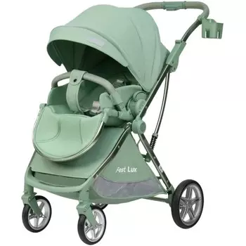 Коляска прогулочная Farfello Fest Lux FL, цвет evergreen