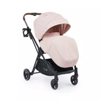 Коляска прогулочная LUNA flowers, цвет pink
