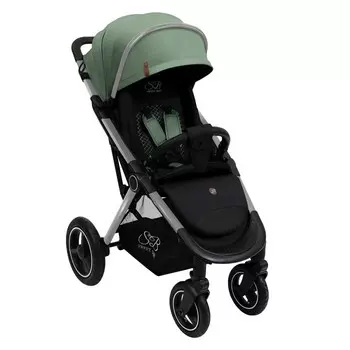Коляска прогулочная Sweet Baby Compatto, цвет silver green