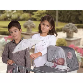 Коляска с сумкой и зонтиком Реборн, 90 см