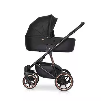 Коляска Side, 3 в 1, цвет медный/черный