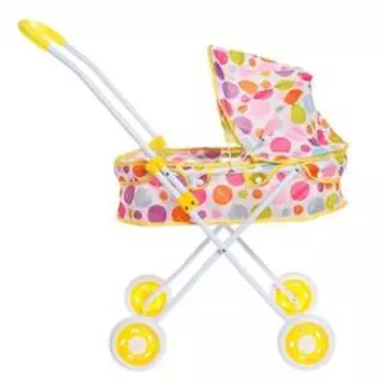 Коляска универсальная для кукол, металлический каркас