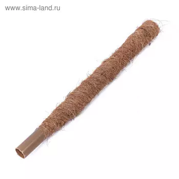 Колышек для подвязки растений, h = 40 см, d = 3,2 см, кокос, Greengo