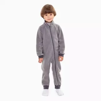 Комбинезон детский, светло-серый, рост 80-86 см (24)