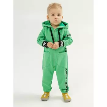 Комбинезон детский «Баффи», рост 74 см, цвет ультразелёный