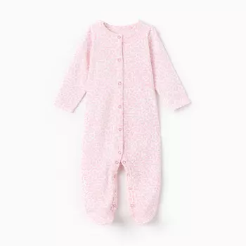 Комбинезон детский, цвет белый, рост 74 (6-9 мес)