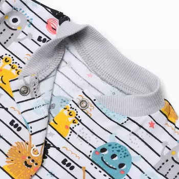 Комбинезон детский, цвет белый, рост 74 см