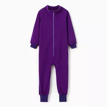 Комбинезон детский, фиолетовый, рост 86 см