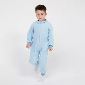 Комбинезон детский, голубой, рост 104 см