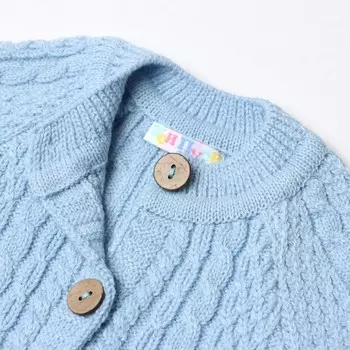 Комбинезон детский, цвет голубой, рост 56-62 см