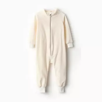 Комбинезон детский, цвет молочный, рост 86-92 см