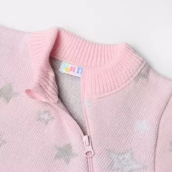 Комбинезон детский, цвет розовый, рост 62-68 см