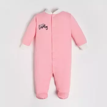 Комбинезон детский, цвет розовыйbaby lovely, рост 56 см
