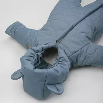 Комбинезон детский демисезонный KinDerLitto «Аванти-1», рост 62-68 см, цвет деним