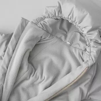 Комбинезон детский демисезонный KinDerLitto «Гномич-1», рост 62-68 см, цвет светло-серый