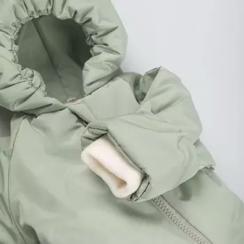 Комбинезон детский демисезонный KinDerLitto «Гномич-1», рост 56-62 см, цвет алоэ