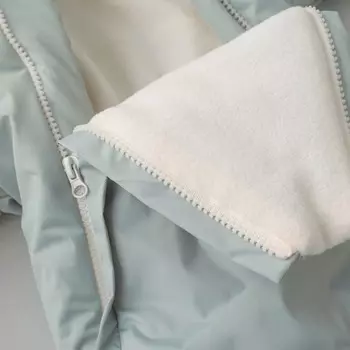 Комбинезон детский демисезонный KinDerLitto «Кроля», рост 62-68 см, цвет мята