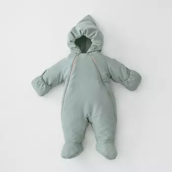 Комбинезон детский демисезонный KinDerLitto «Верт-1», рост 68-74 см, цвет полынь