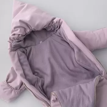 Комбинезон детский демисезонный KinDerLitto «Верт-1», рост 68-74 см, цвет сиреневый