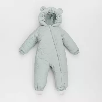 Комбинезон детский демисезонный открытый KinDerLitto «Аванти-2», рост 80-86 см, цвет мята