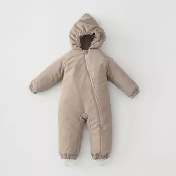 Комбинезон детский демисезонный открытый KinDerLitto «Верт-2», рост 86-92 см, цвет капучино