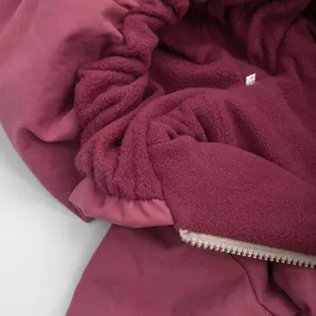 Комбинезон детский демисезонный открытый KinDerLitto «Верт-2», рост 74-80 см, цвет малинка