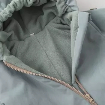 Комбинезон детский демисезонный открытый KinDerLitto «Верт-2», рост 74-80 см, цвет полынь