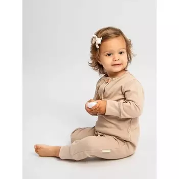 Комбинезон детский Fashion, рост 80 см, цвет бежевый