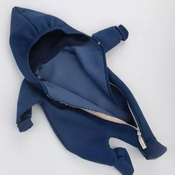 Комбинезон детский KinDerLitto «Карамелле-1», рост 56-62 см, цвет деним