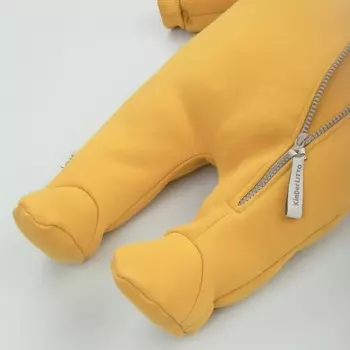 Комбинезон детский KinDerLitto «Карамелле-1», рост 62-68 см, цвет горчица