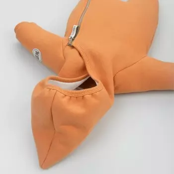 Комбинезон детский KinDerLitto «Карамелле-1», рост 62-68 см, цвет оранжевое солнце