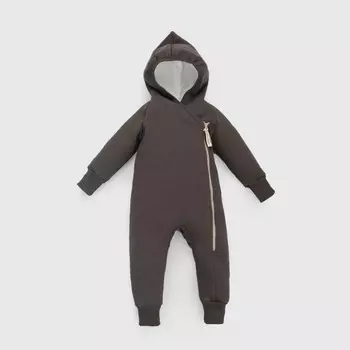 Комбинезон детский KinDerLitto «Карамелле-2», рост 74-80 см, цвет графит