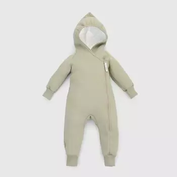 Комбинезон детский KinDerLitto «Карамелле-2», рост 74-80 см, цвет тёмно-оливковый