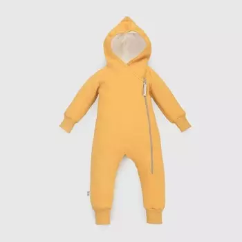 Комбинезон детский KinDerLitto «Карамелле-2», рост 74-80 см, цвет горчица