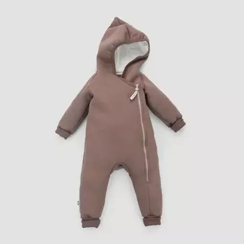 Комбинезон детский KinDerLitto «Карамелле-2», рост 80-86 см, цвет шоколад