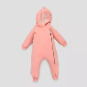 Комбинезон детский KinDerLitto «Карамелле-2», рост 86-92 см, цвет цветочный розовый