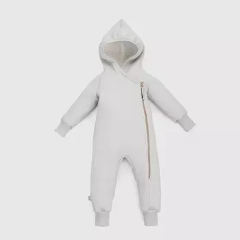 Комбинезон детский KinDerLitto «Карамелле-2», рост 86-92 см, цвет светло-серый